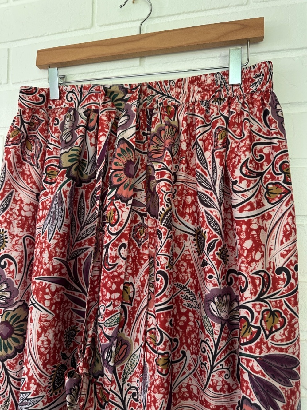 Rachel Zoe floral Polyester maxi skirt Medium - Picture 5 of 12